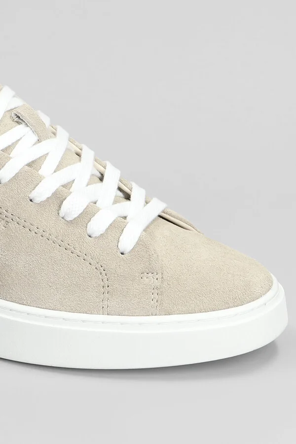 Levante Sneakers In Beige Suede - Image 5