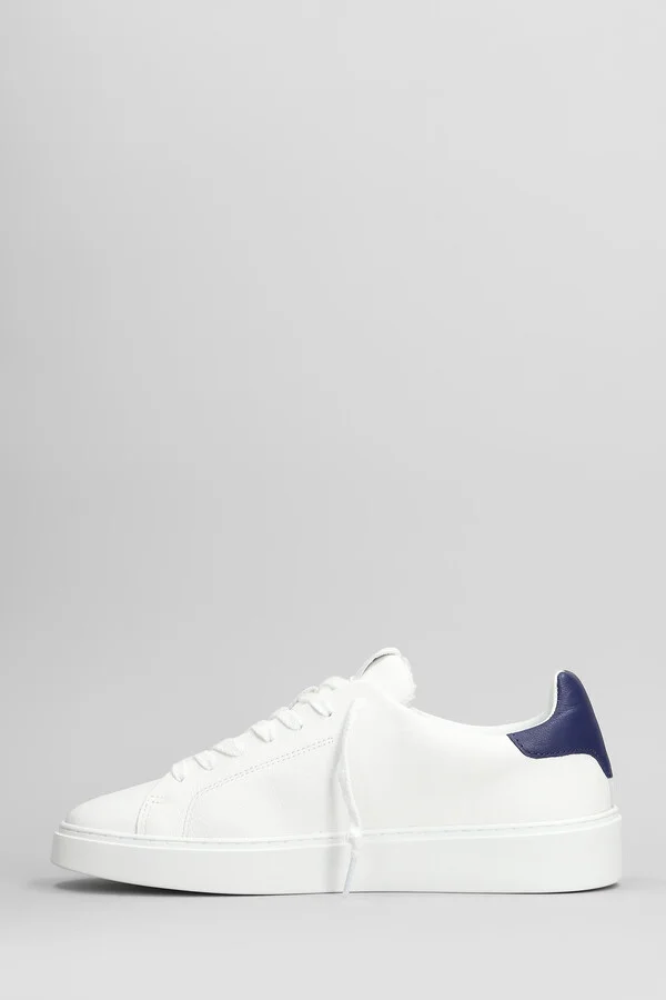 Levante Sneakers In White Leather - Image 3