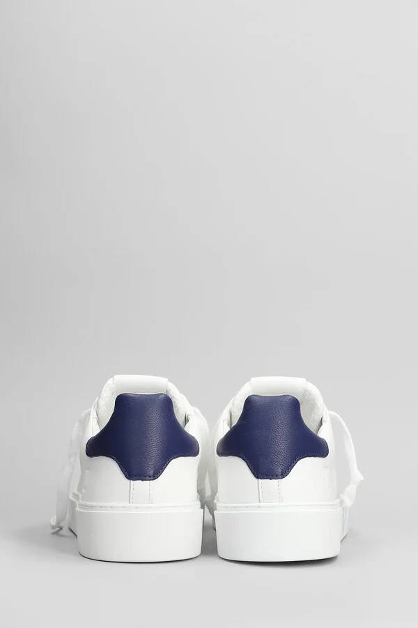 Levante Sneakers In White Leather - Image 4