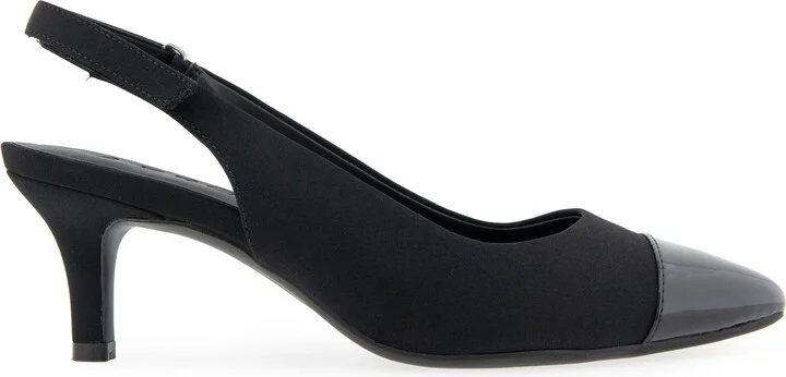 Levi Cap Toe Slingback Pump - Image 4