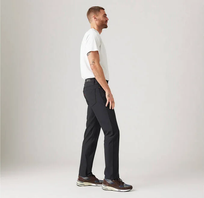 Levi's 511 Slim Tech Men's Pants - Black Boots - Image 4