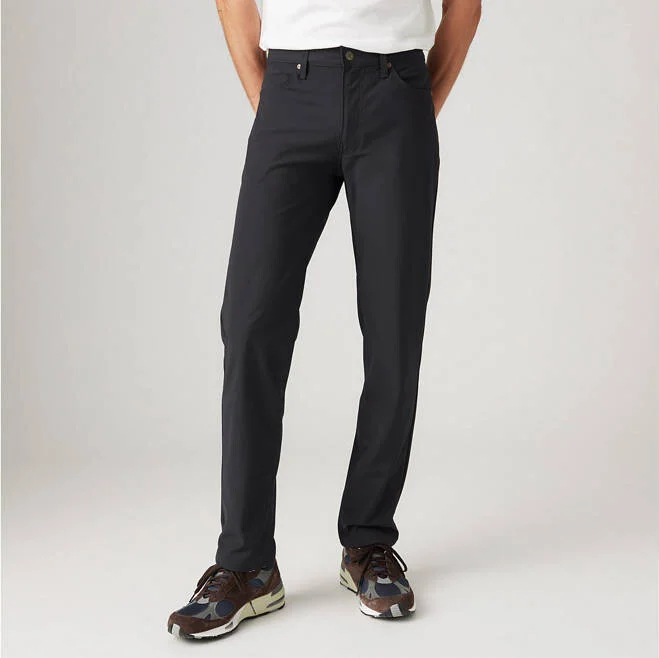 Levi's 511 Slim Tech Men's Pants - Black Boots - Image 6