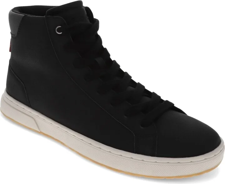 Levi's Men's Caleb Lace Up Sneaker - Black, Charcoal