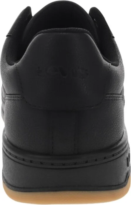 Levi's Men's Carson Fashion Athletic Lace Up Sneakers - Black, Gum - Image 4