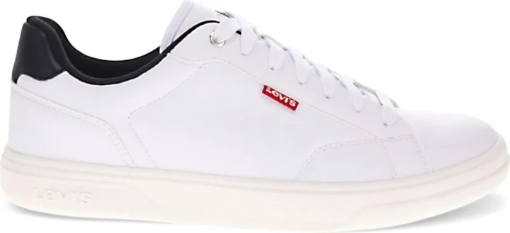 Levi's Men's Carter Casual Athletic Sneakers - White, Black - Image 2