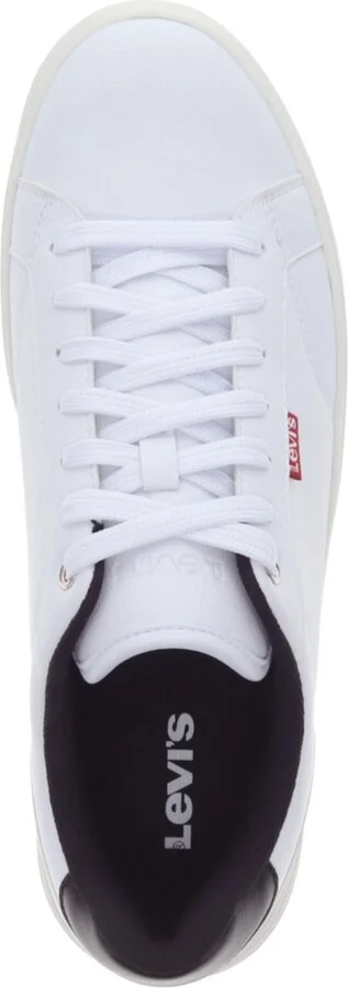 Levi's Men's Carter Casual Athletic Sneakers - White, Black - Image 4