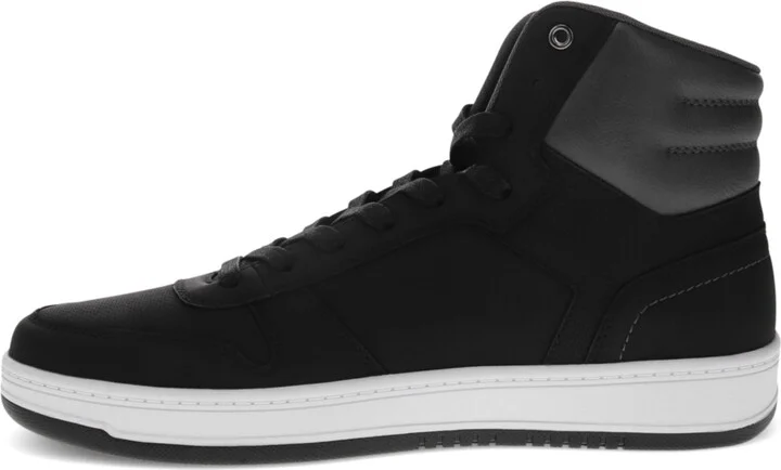 Levi's Men's Drive Hi Cbl High Top Sneakers - Black, Charcoal - Image 6