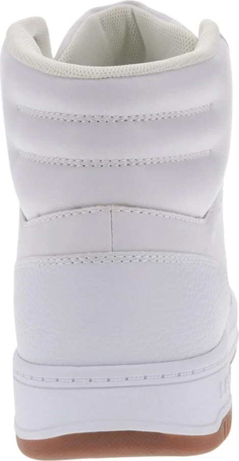 Levi's Men's Drive Hi High Top Sneakers - White, Gum - Image 3