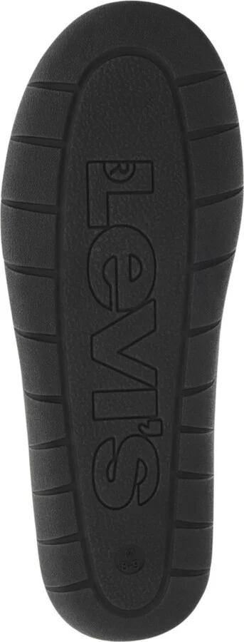 Levi's Men's Fields Buffalo Memory Foam Slippers - Charcoal, Red - Image 5
