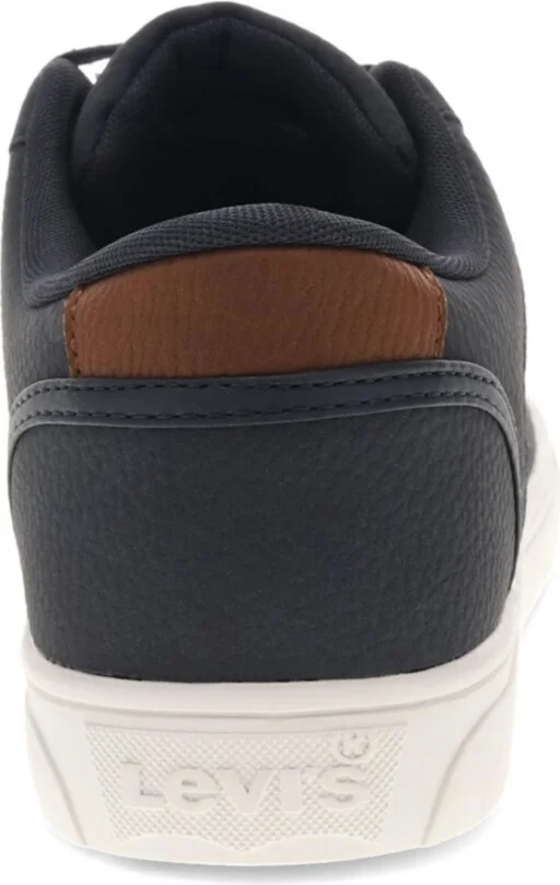 Levi's Men's Jeffrey Lace Up Sneakers - Navy, Tan - Image 3
