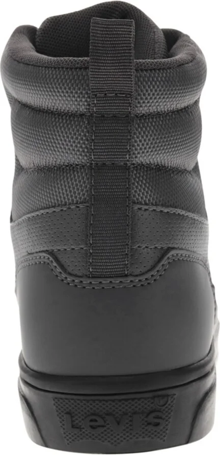 Levi's Men's Liam Hi Nl Lace-Up Sneakers - Charcoal, Black - Image 3