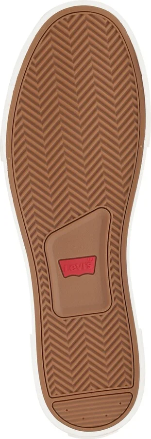 Levi's Men's Munro Faux-Leather Retro Low Top Sneakers - Tan, Brown - Image 5