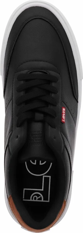 Levi's Men's Munro Faux-Leather Retro Low Top Sneakers - Tan, Brown - Image 9