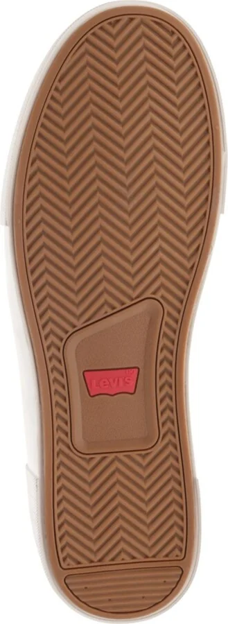 Levi's Men's Munro Ul Faux Leather Lace-Up Sneakers - Brown, Tan - Image 5