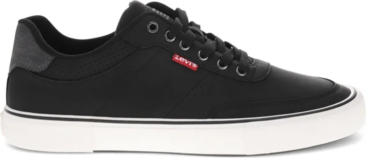 Levi's Men's Munro Ul Lace Up Sneakers - Black, Charcoal - Image 2