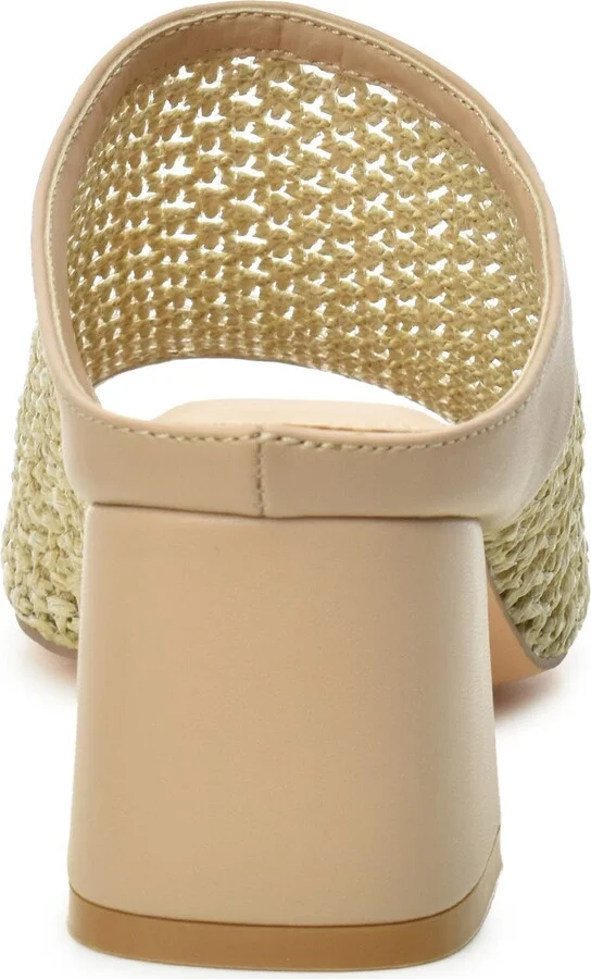 Levot Braided Raffia Mule - Image 4