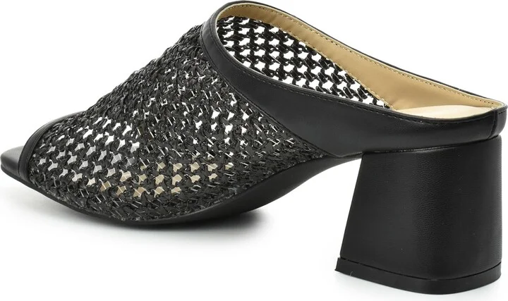 Levot Braided Raffia Mule - Image 7