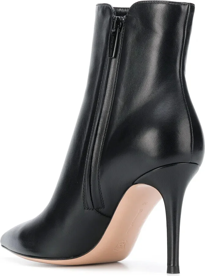 Levy 85mm leather ankle boots - Image 3