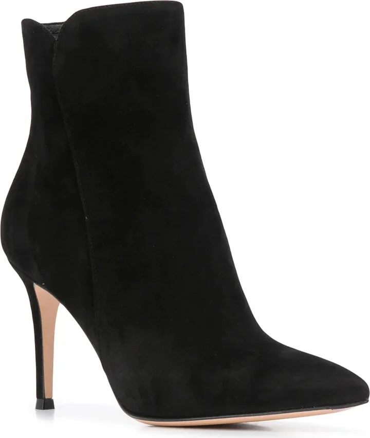 Levy 85mm suede ankle boots - Image 2