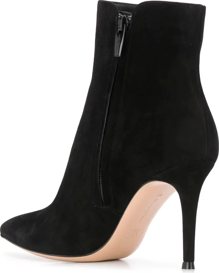 Levy 85mm suede ankle boots - Image 3
