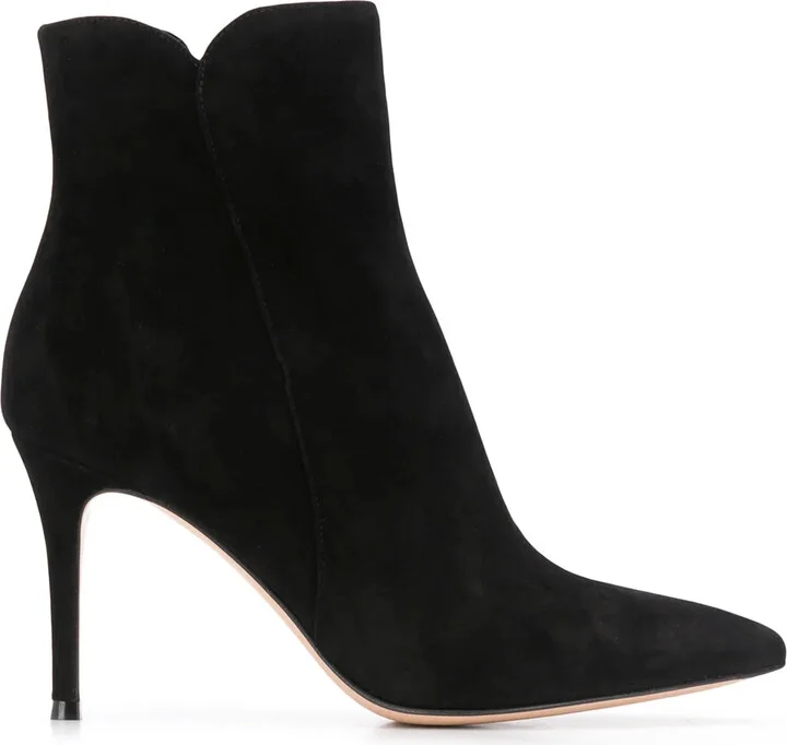Levy 85mm suede ankle boots