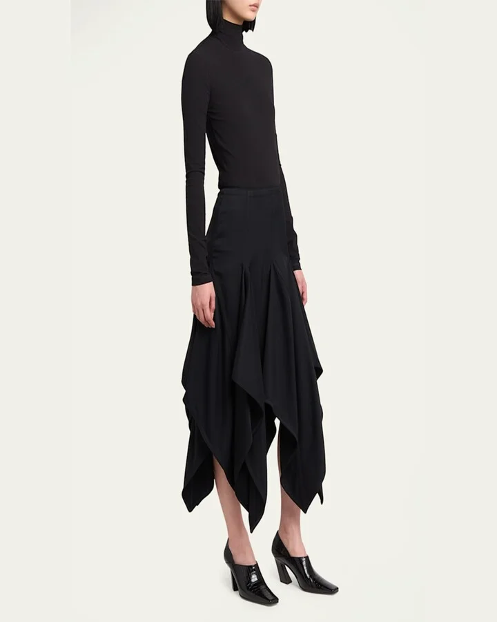 Lewis Croco Block-Heel Pumps - Image 4