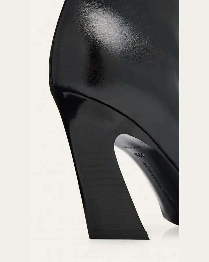 Lewis Leather Square-Toe Ankle Boots - Image 4