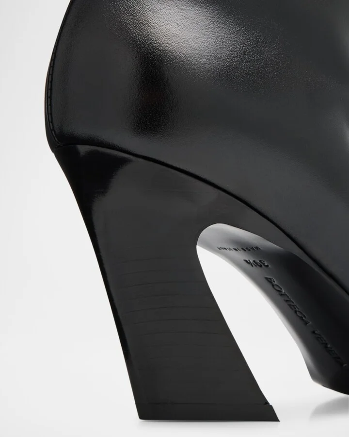 Lewis Leather Square-Toe Ankle Boots - Image 2