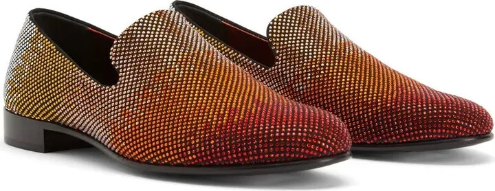 Lewis Sparkle crystal-embellished loafers - Image 2