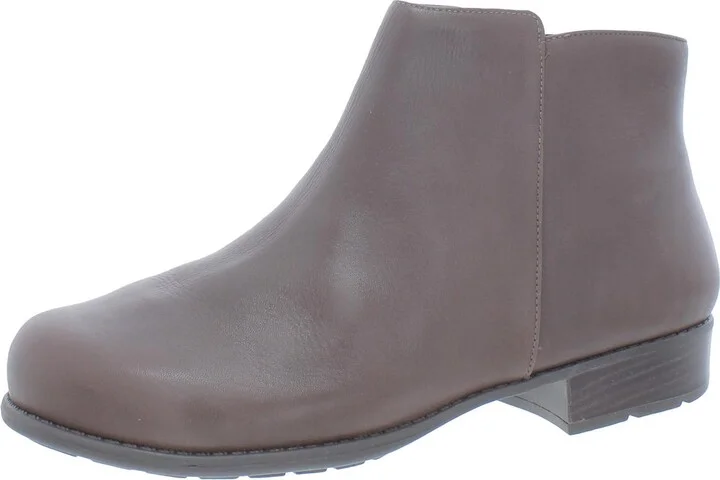 Lewis Womens Leather Padded Insole Booties