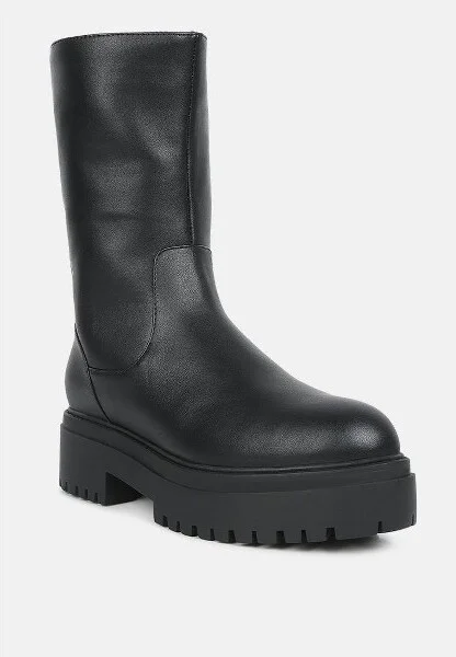Lewisa Panelled Lug Sole Boots Women - Image 2
