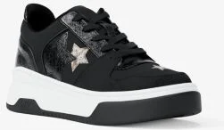 Lexi Embellished Mixed-Media Sneaker - Image 2
