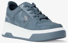 Lexi Embellished Mixed-Media Sneaker - Image 8