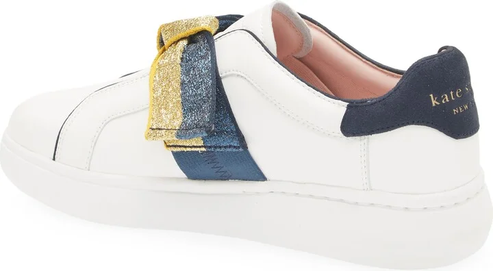Lexi Glitter Ribbon Sneaker - Image 2