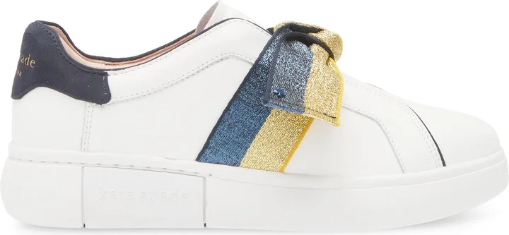 Lexi Glitter Ribbon Sneaker - Image 4