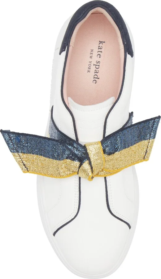 Lexi Glitter Ribbon Sneaker - Image 5