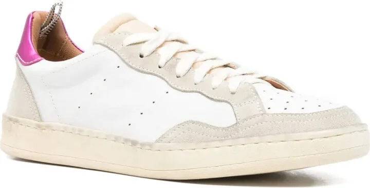 Lexi leather panelled sneakers - Image 2
