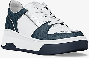 Lexi Mixed-Media Sneaker