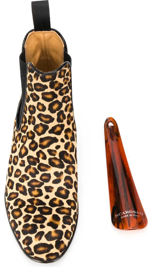 Lexi zebra print chelsea boots - Image 4