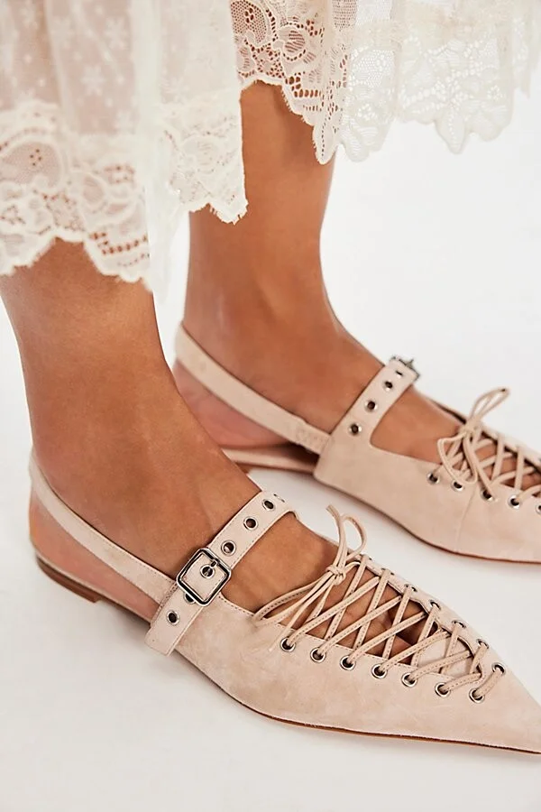 Lexii Laced Flats - Image 3