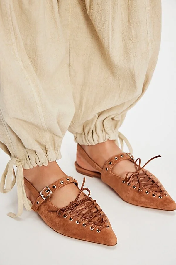Lexii Laced Flats - Image 2