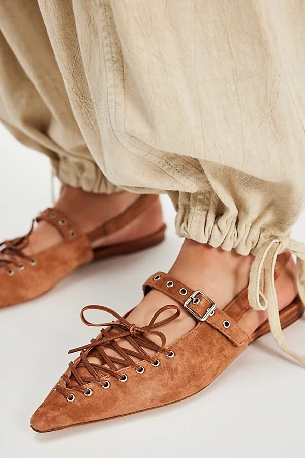 Lexii Laced Flats - Image 3