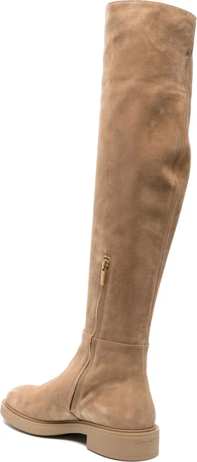Lexington over-the-knee suede boots - Image 3