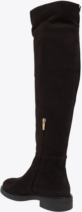 Lexington Suede Knee-High Boots - Image 2