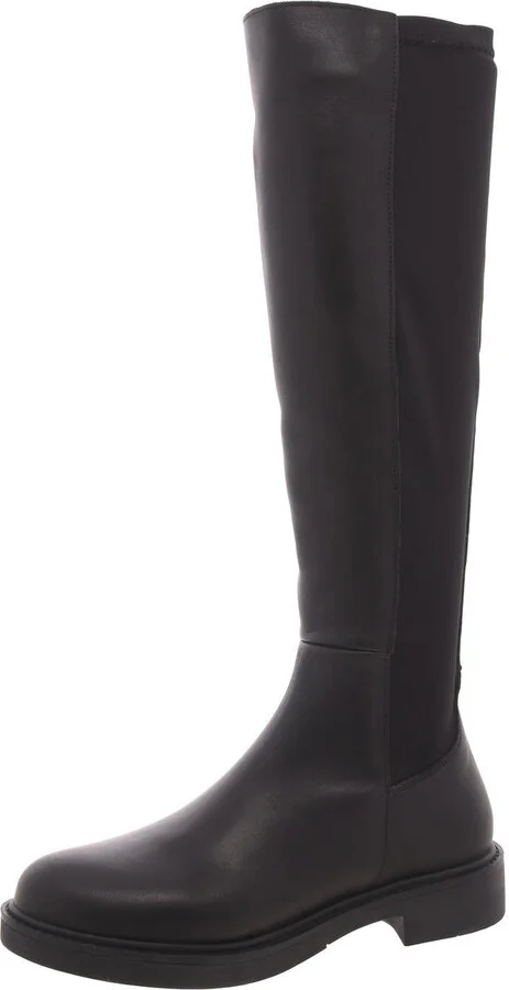 Lexington Womens Leather Zipper Knee-High Boots