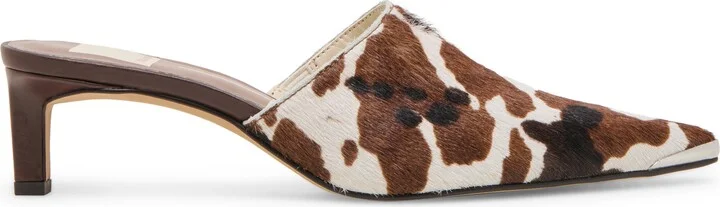Lexy Pointed Toe Kitten Heel Mule - Image 3