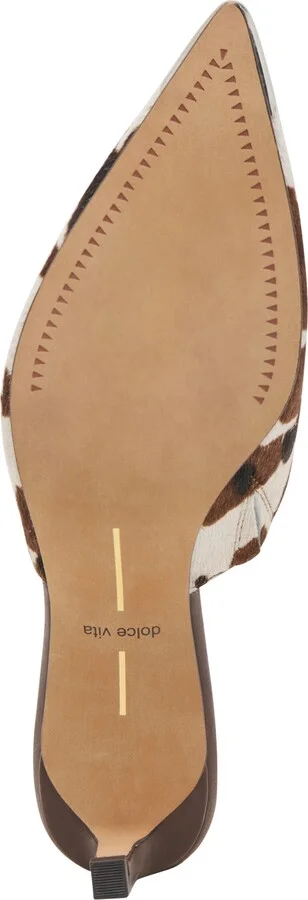Lexy Pointed Toe Kitten Heel Mule - Image 6