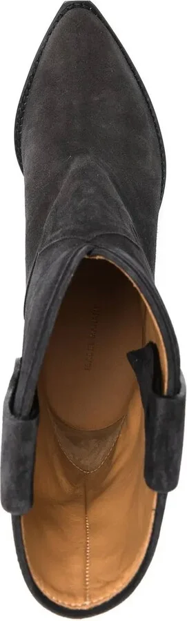 Leyane 90mm suede boots - Image 4