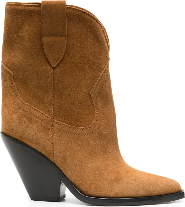 Leyane 90mm suede boots