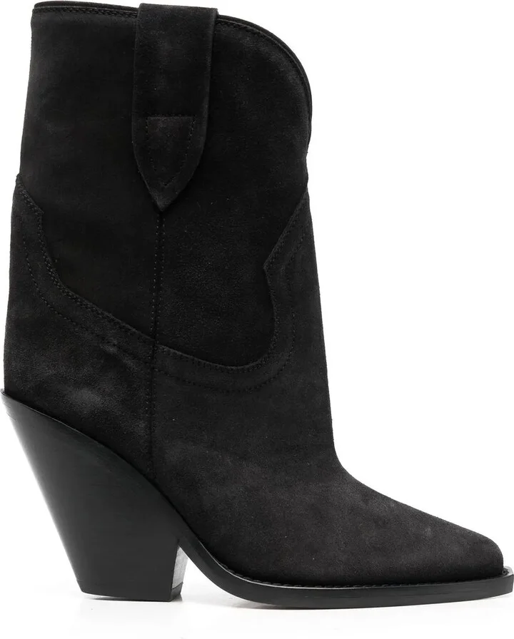 Leyane 90mm suede boots